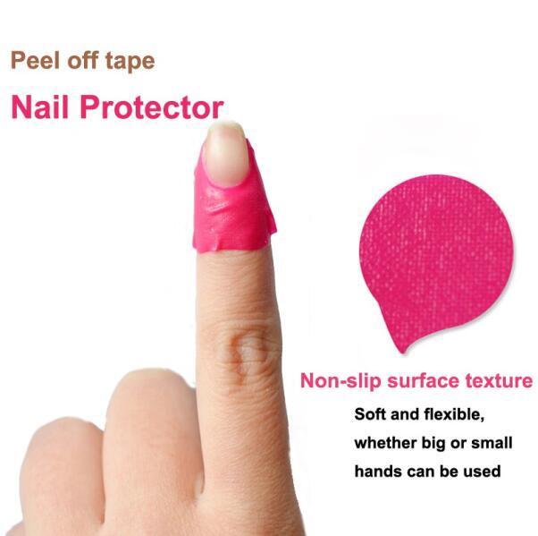 New Arrive Nail Polish Shield Protector Molds Spill-resistant Manicure  Finger Cover Special Design Nail Art Diy Tools 13pair/set - False Nails -  AliExpress